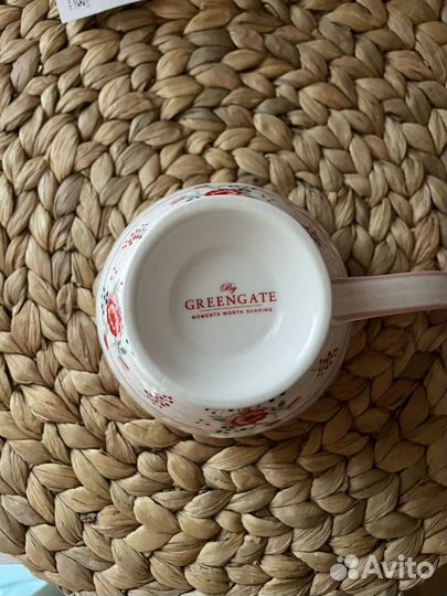 Чашка и тарелка GreenGate