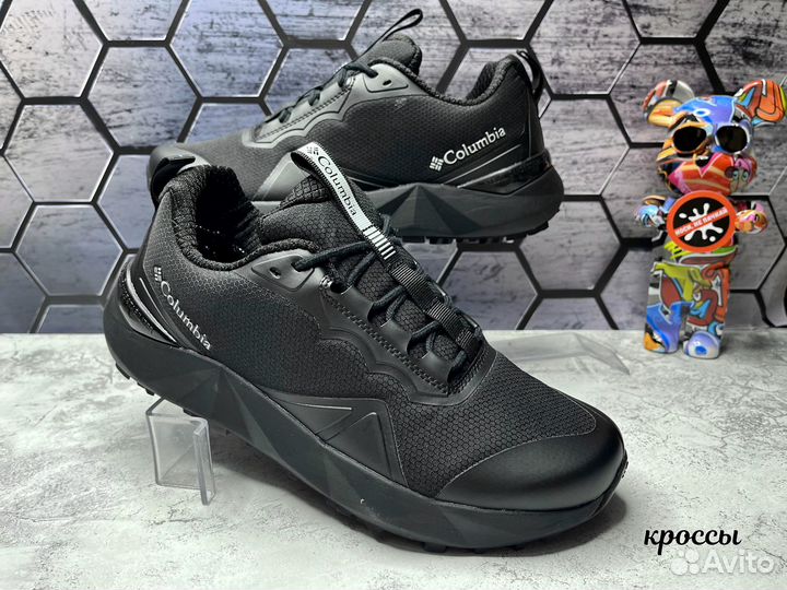 Кроссовки columbia Facet 15 низкие черные термо
