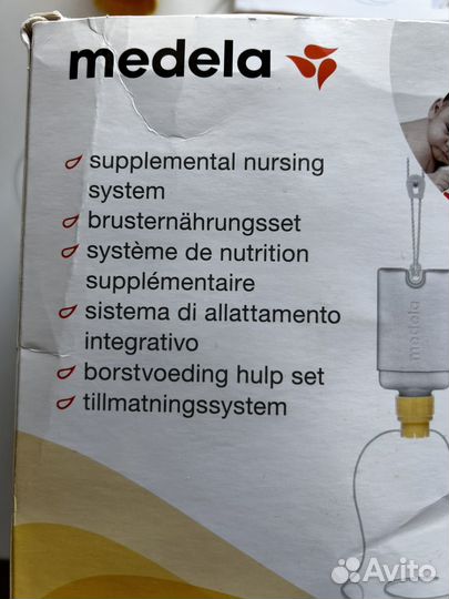Дополнительная система для кормления medela sns