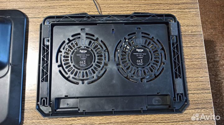 Подставка для ноутбука Hama 37 х 3 x 27 см диагона