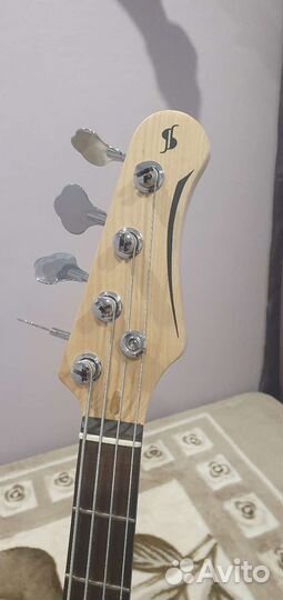 Бас гитара Stagg SBJ-30 WHB