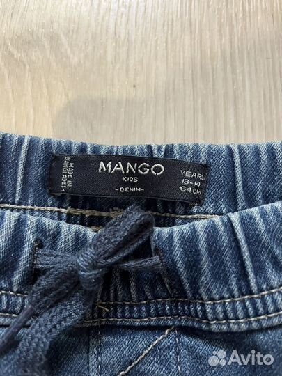 Джинсовые шорты mango