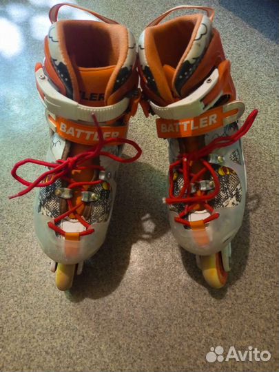 Роликовые коньки детские раздвижные