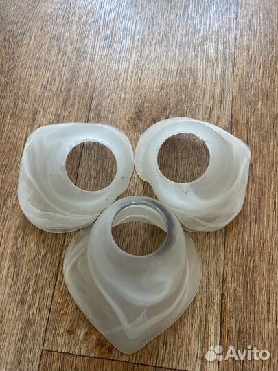 Плафон для люстры три штуки