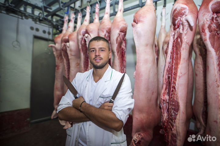 Разнорабочий вахта мясокомбинат 35/45/60