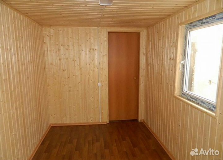 Хозблок (сарай) для дачи из имитации бруса