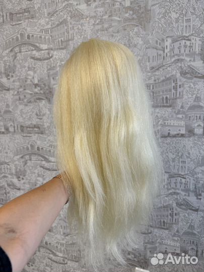 Манекен голова для причёсок 75-80% натуральных