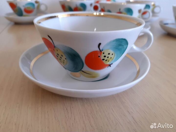Чайный сервиз Дулево