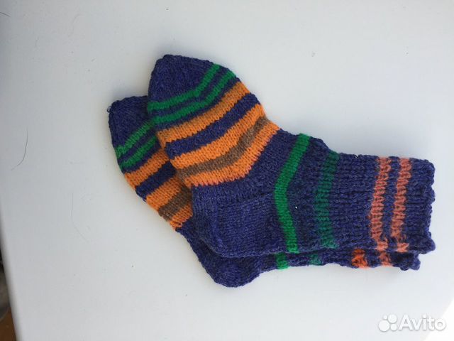 Вязаные носочки