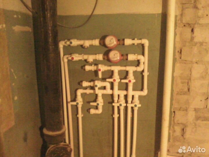 Замена отопления, водопровода и прочие сантехработ