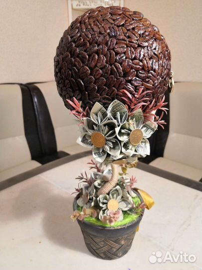 Топиарий, денежное дерево