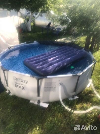 Каркасный бассейн новый