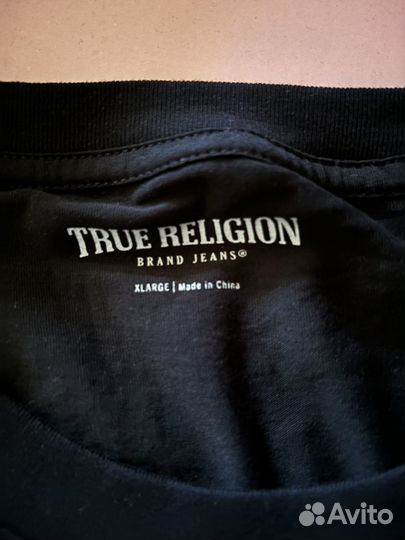 True religion футболка черная оригинал