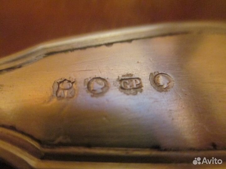 Вилки антикварные 19 век, посеребренные