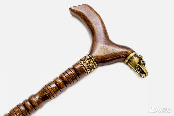 Трость для ходьбы деревянная