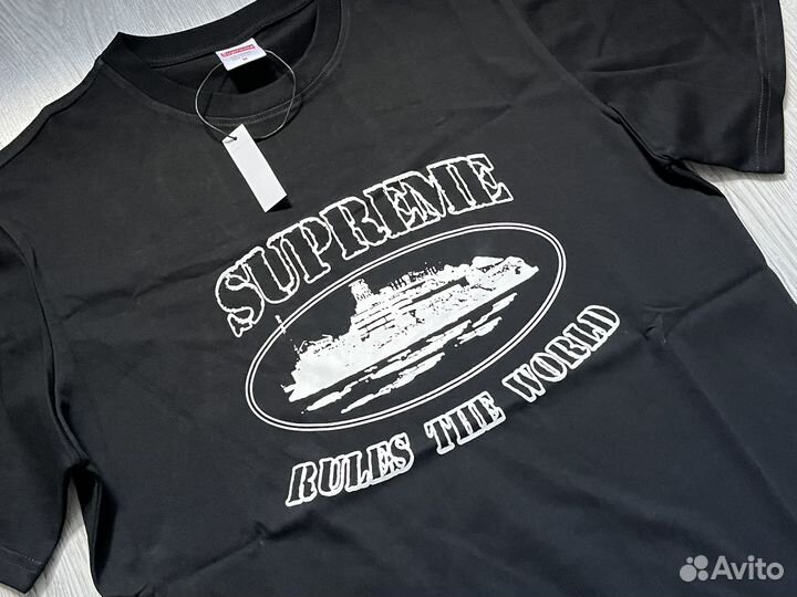 Футболка supreme corteiz