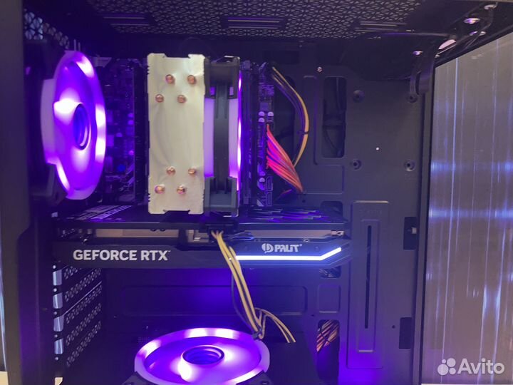 Геймерский компьютер RTX 3050 GeForce+Ryzen 5500