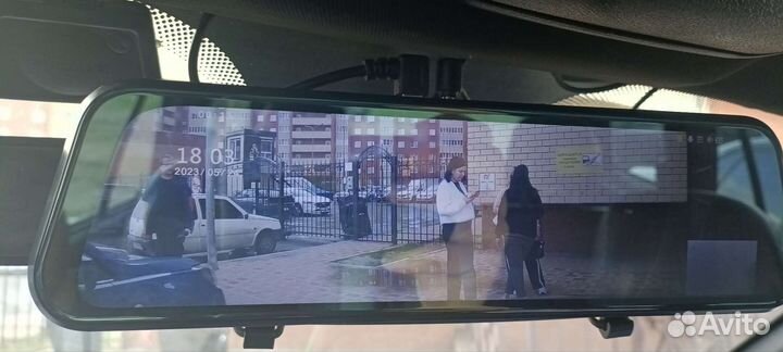 Зеркало видеорегистратор 10 дюймов