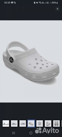 Сабо crocs c12 новые