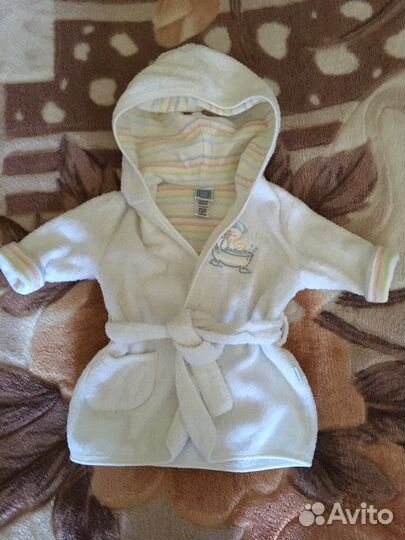 Детский махровый халат