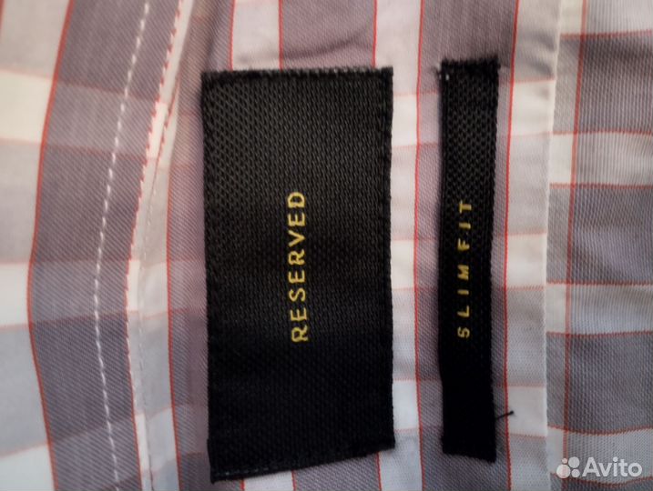 Рубашка на подростка в клетку