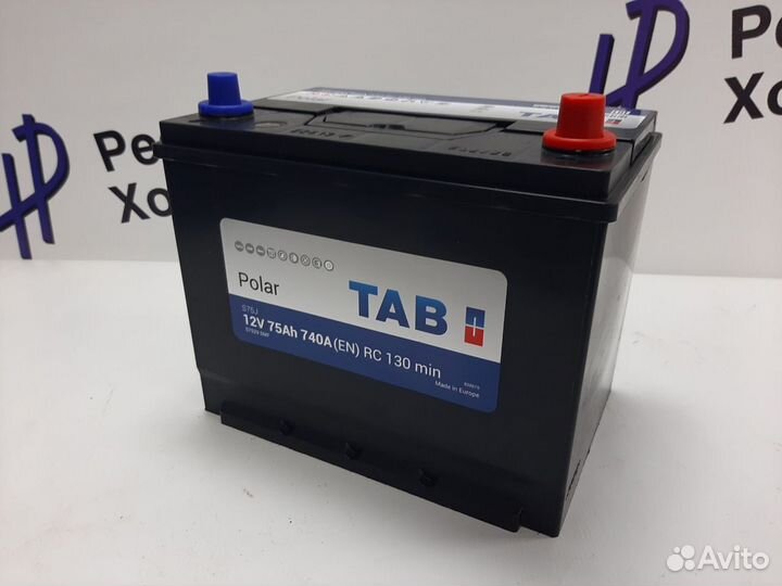Аккумулятор TAB Polar Asian 75 Ah