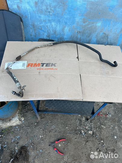 Трубка шланг гур renault logan 1 04-15