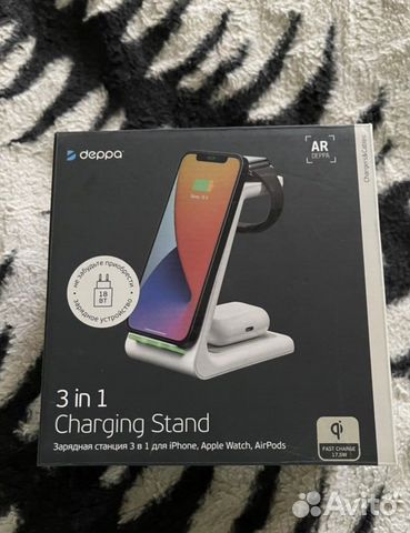 Беспроводная зарядка Deppa для iPhone