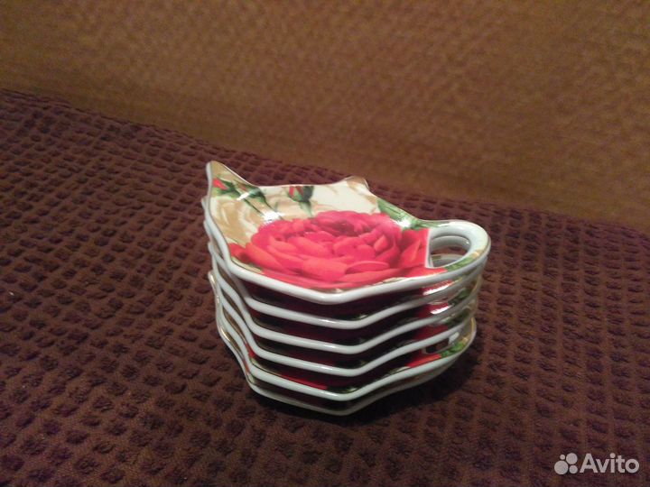 Подставка для чайных пакетиков, набор