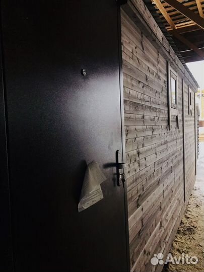 Баня каркасная 2.4х6 3 отделения Утепленная 50мм