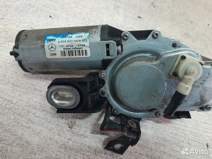 Моторчик стеклоочистителя задний Mercedes-Benz Vit