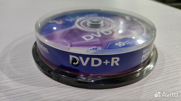 Диски verbatim DVD+R 10шт