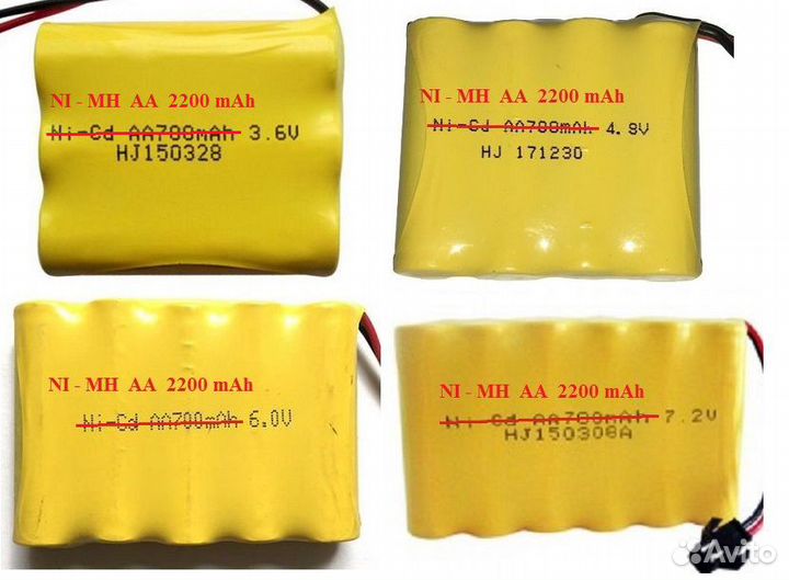 Аккумулятор AA. Пальчиковый