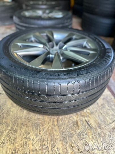 Диски Lexus с резиной Michelin r18 235/50