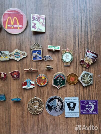 Значки СССР разной тематики