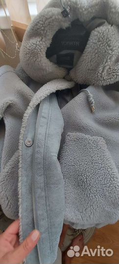 Шубка -курточка тедди