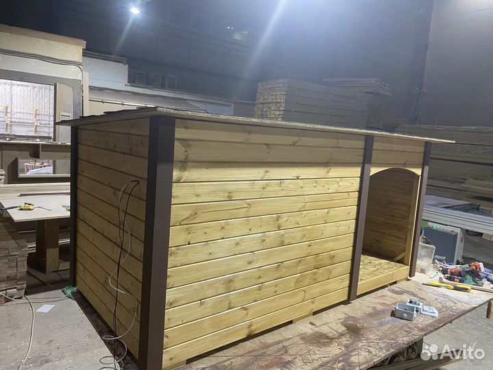 Будка для собаки утепленная