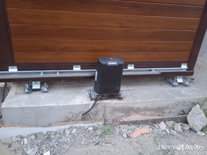 Автоматика для секционных ворот монтаж до 2-х дней