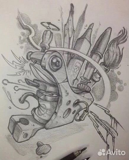 Делаю татуировки