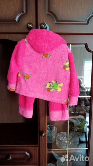 Теплый костюм на девочку 92-104