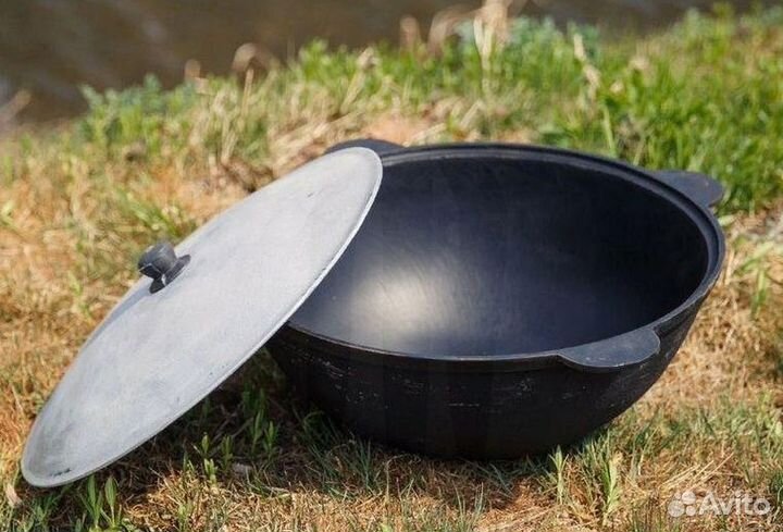 Казан чугунный узбекский