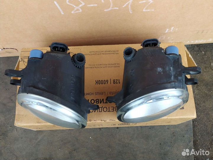 Противотуманные фары toyota camry V50