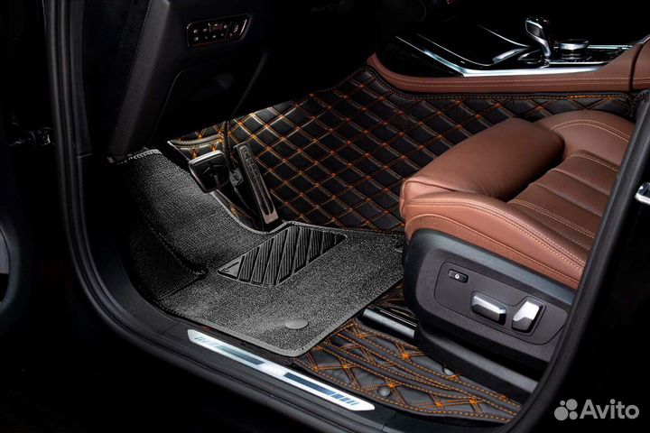 3D Коврики Audi A8 A7 A6 A5 из Экокожи