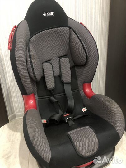 Автокресло Siger Кокон isofix серый б/у