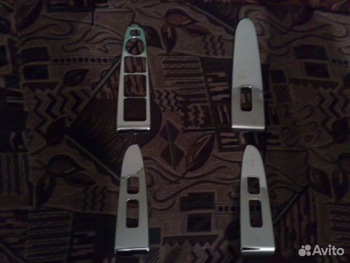 Накладки на кнопки в дверях для киа Спортэйдж-3