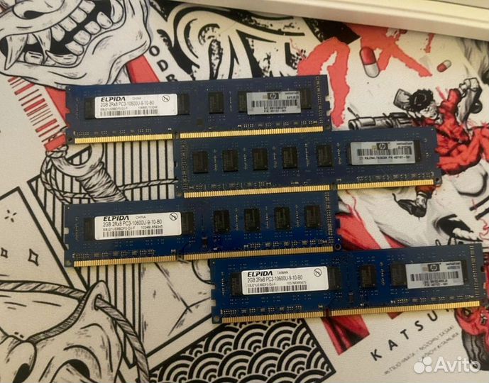 Оперативная память ddr3 (разные)(все по 100)