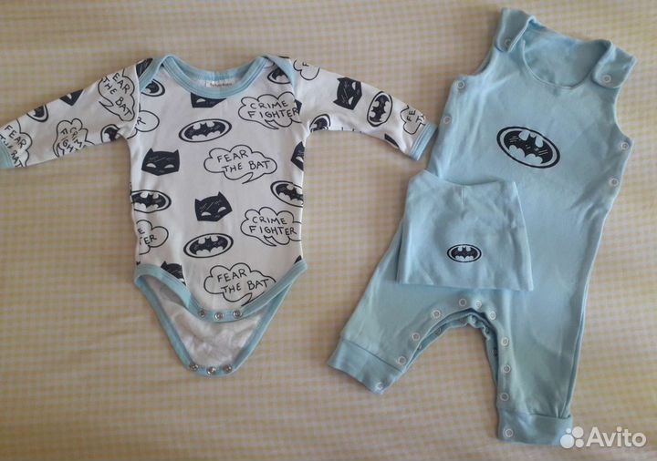 Костюм детский 3 в 1 бэтмен
