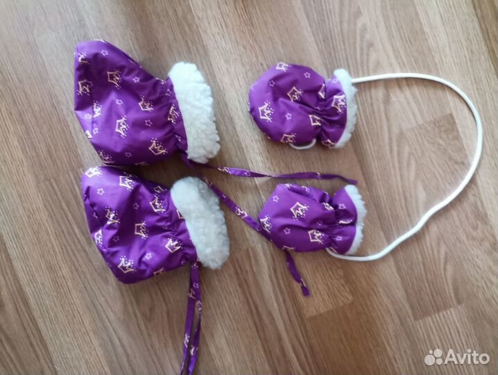 Зимний комбинезон для девочки