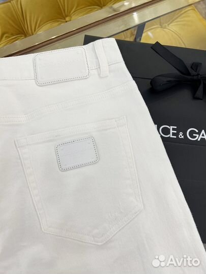 Dolce Gabbana Мужские Джинсовые Шорты Премиум