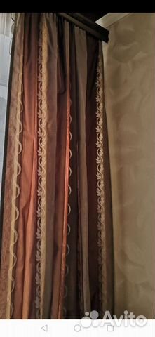 Комплект шторы и тюль бу